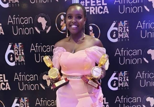 Singer Nikita Kering wins two awards at Afrima gala