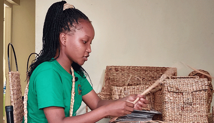 15-year-old representing Kenya at Glasgow summit