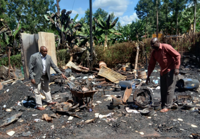 Gatundu family appeals for help after fire guts their 3-bedroom house