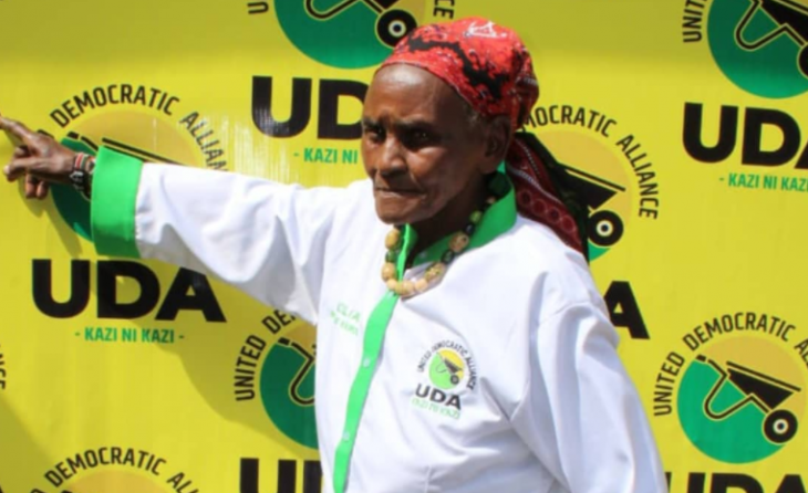 80-year-old ‘Shosh’ joins UDA to vie for Nairobi Woman Rep seat