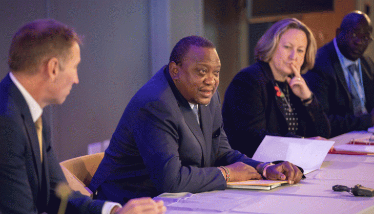 Uhuru in Scottish capital to woo businesses