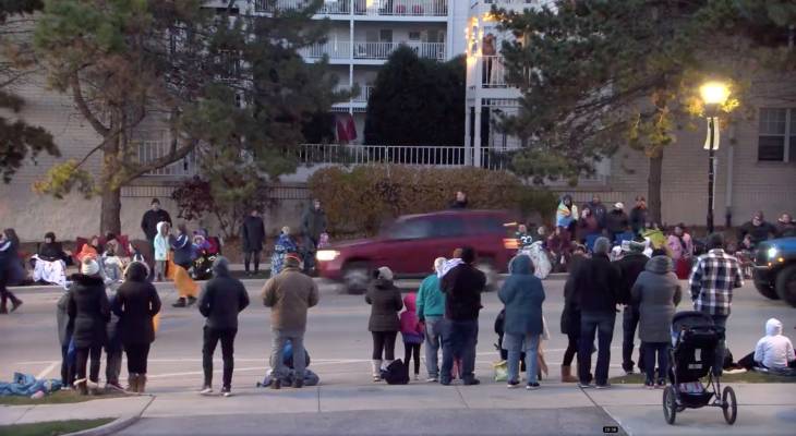Five dead, more than 40 injured after vehicle plows into crowd in US