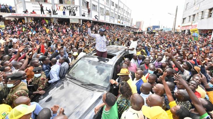 Support my top seat bid, Ruto asks his Rift Valley backyard