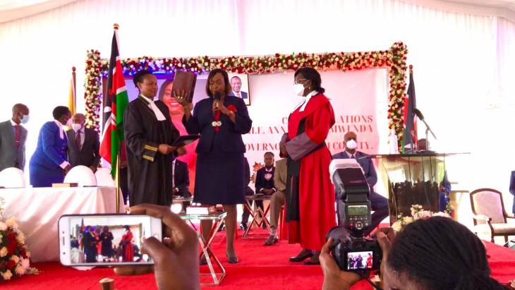 Ann Kananu sworn in as Nairobi’s 3rd governor