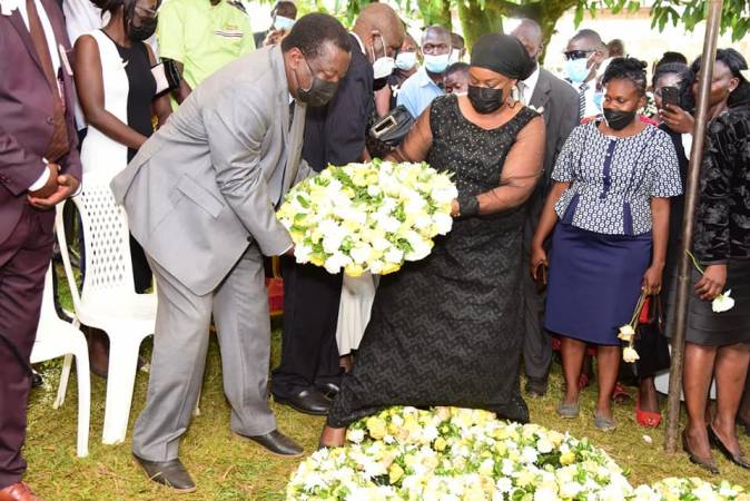 Mudavadi’s step mother  Rosebella laid to rest in Vihiga