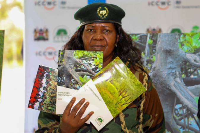 KFS launches three policy documents to fight graft in forest sector
