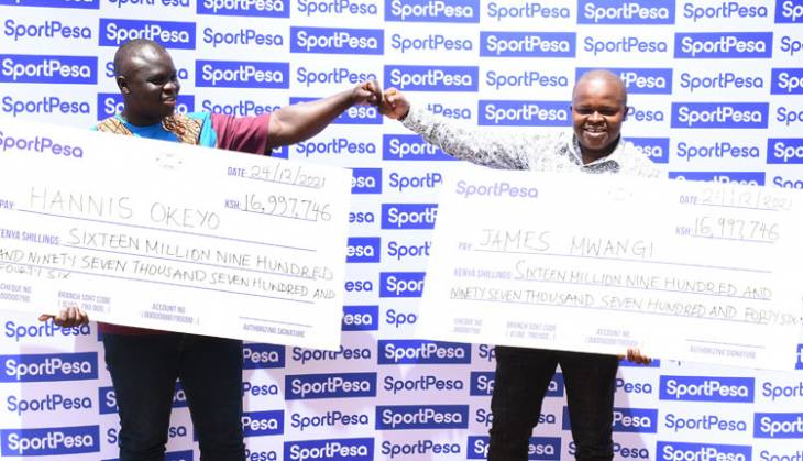 Lucky punters hit Sh33 million SportPesa jackpot