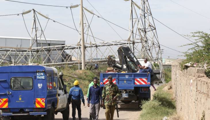 Kenyans count huge losses in power blackout