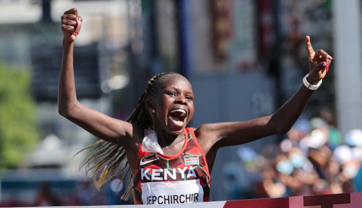 Olympic champion Jepchirchir happy to start season in Boston, April