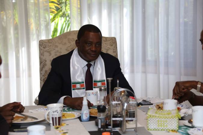 Veteran politician Joseph Munyao steps down as DP’s party leader in favour of Justin Muturi