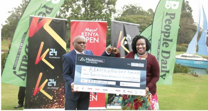 Mediamax in Sh27.5m boost for Kenya Open