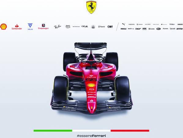 Ferrari unveil sleek new car with ambitions to end world title drought