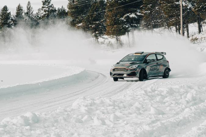 Icy Swedish debut poses hot challenge for rookie Kenyan driver