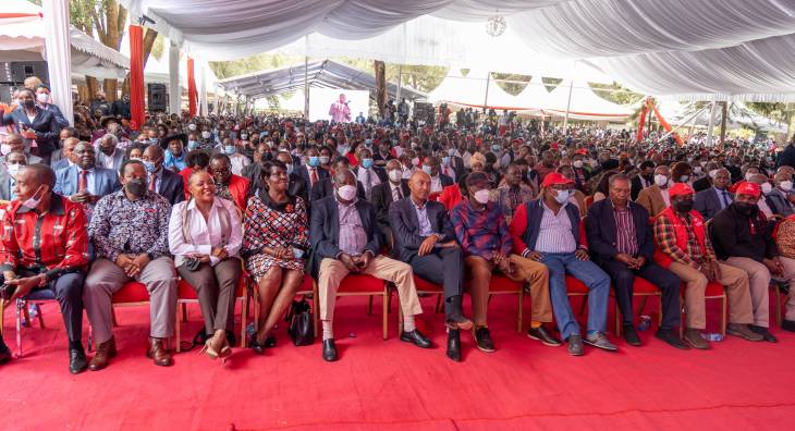 I delivered in Mt Kenya region, President says