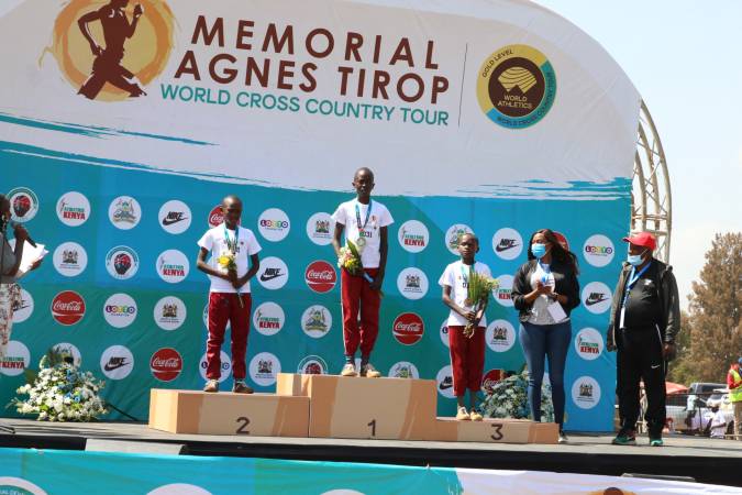 Amina leads Kenyans at  Memorial Agnes Tirop