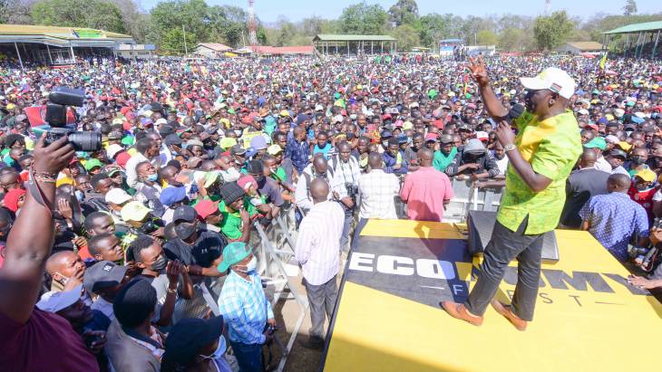 Presidential contenders engage high-gears to avoid polls re-run