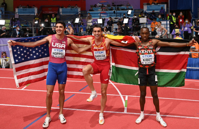 Teenager Kibet wins Kenya's first Indoor Championship medal, Omanyala bows out