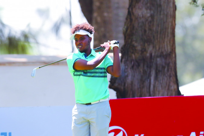 Magical Kenya Open: Sports CS Amina Mohamed lauds Kenyan teenager golfer Njoroge Kibugu