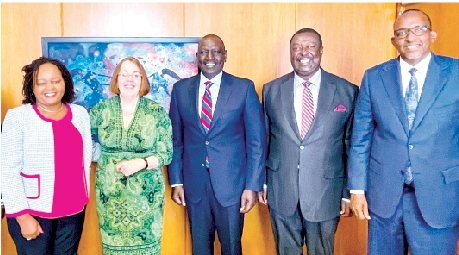 Ruto talks of ‘refugee’ Uhuru, ‘puppet’ Raila during US tour