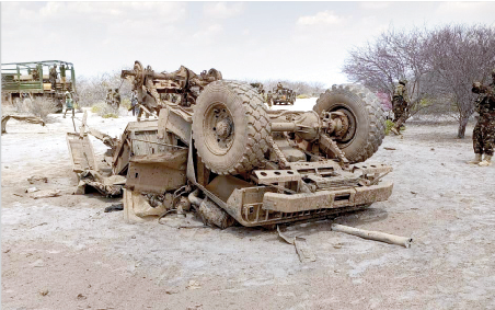 11 KDF soldiers die in Somalia explosion