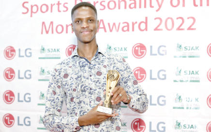 Okutoyi, MacRae feted with monthly awards as LG renews partnership with SJAK 