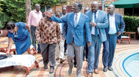 Rattled by DAP, Raila moves to quell rivalries