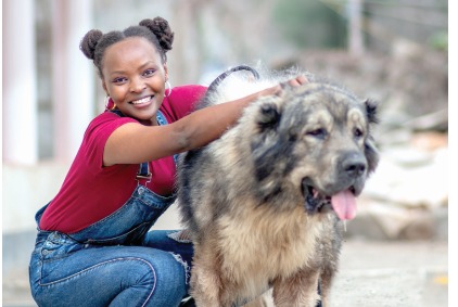 Linda Kinyita; filmmaker with a love for dogs