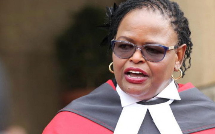 Chief Justice Martha Koome.