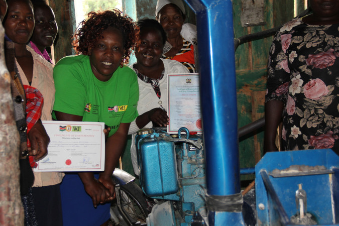 Bomet women mint cash from posho mill project