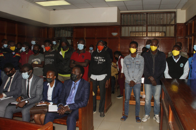 16 suspects in court over city motorist assault