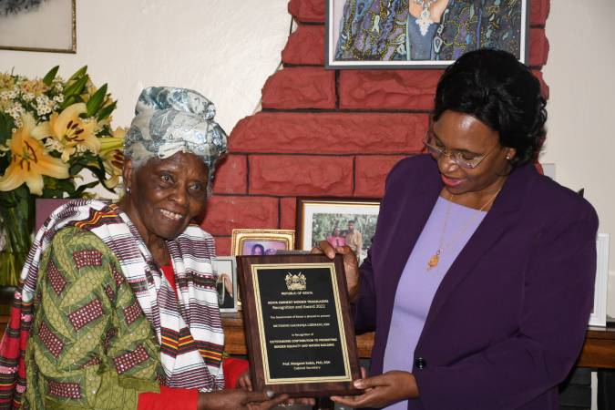 Miriam Were honoured for role in HIV/Aids war, women empowerment