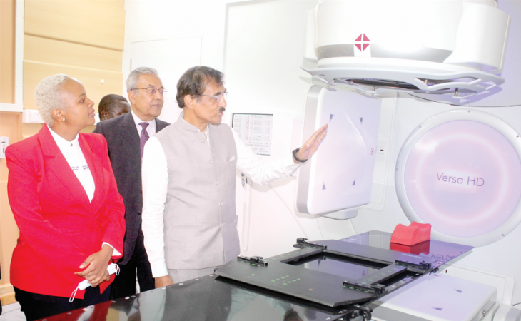 Cancer treatment time set to reduce following unveiling of machine