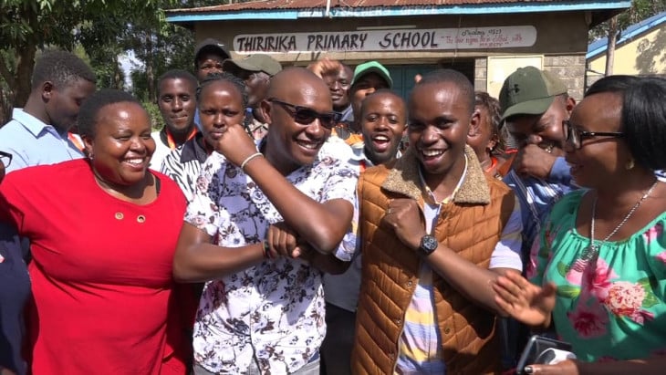 Jubilation as Juja MCA aspirant who had erroneously lost to his number 3 challenger is finally declared winner
