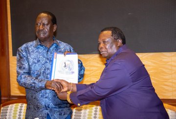 COTU officials endorse Raila for presidency