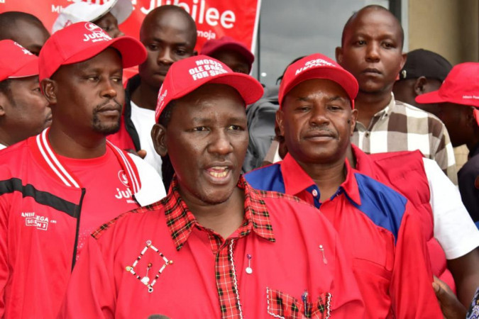 Jubilee unveils candidates for various seats in Kajiado after consensus talks