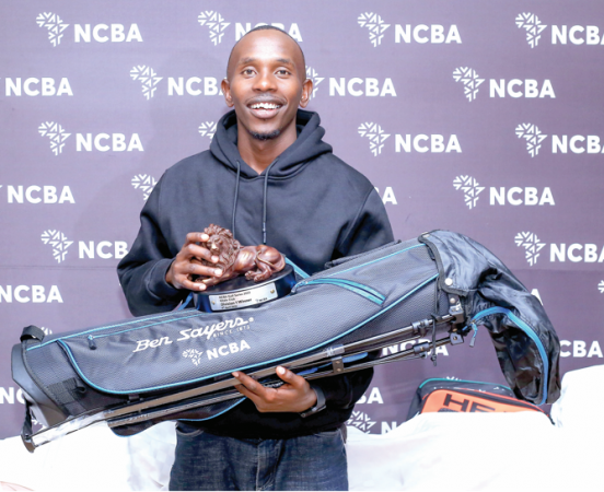 Nyaga wins Division One of NCBA Golf Series in Kitale