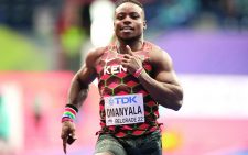 Sprinting phenomenal Ferdinand Omanyala PHOTO/Courtesy