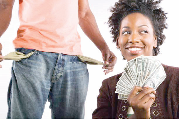 My wife can’t reveal her salary or help in paying bills at home