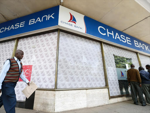 Chase Bank ex-directors hit with fine