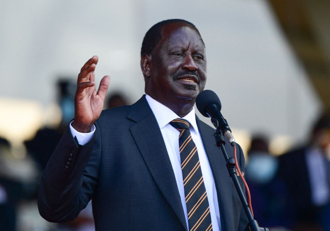 Raila Odinga in a past event. PHOTO/Courtesy