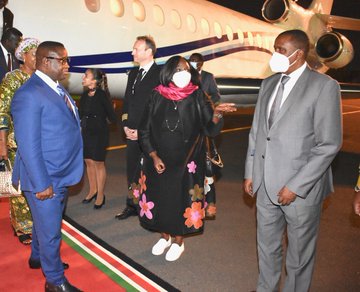 Sierra Leone’s President Bio arrives in Kenya for 5-day State visit