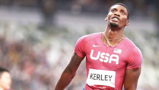 Olympian Kerley lands tonight for Keino Classic see