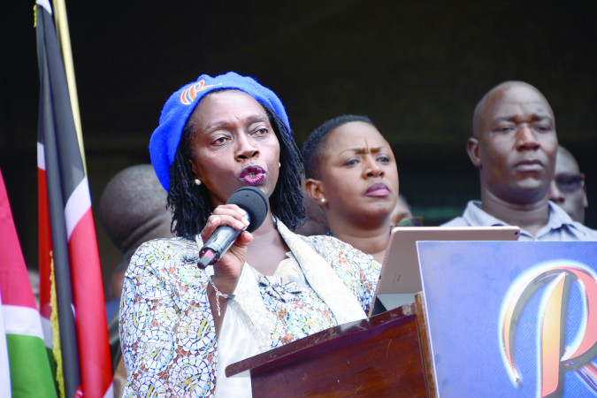Martha Karua: I stand before you fully aware of the implications, symbolism of this moment