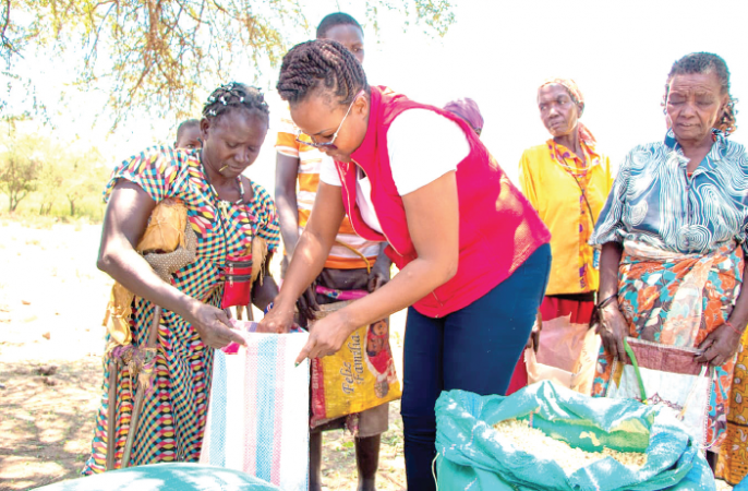 Baringo woman offers solace to disabled banditry victims