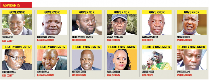 Governor aspirants tough balancing act