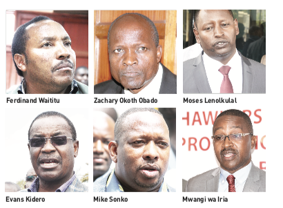 Panic as EACC targets governors’ properties