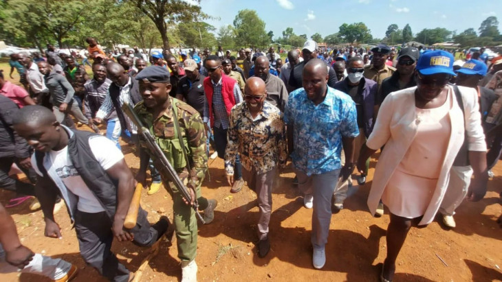 Wanjigi invades Raila’s Siaya backyard