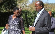 Migori Governor Okoth Obado and his wife Hellen at a past function. PHOTO/Courtesy