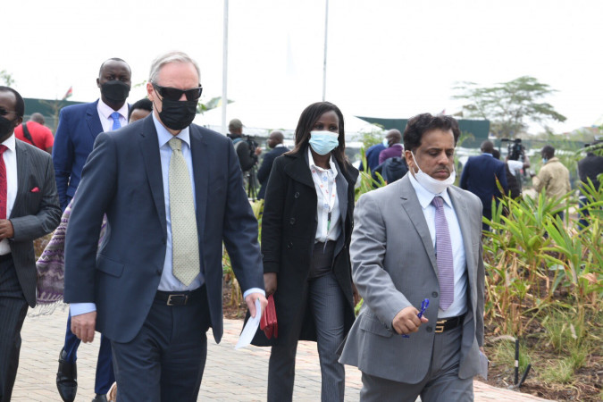 Guests arriving at Uhuru Gardens for the Madaraka Day Celebrations. PHOTO/Courtesy