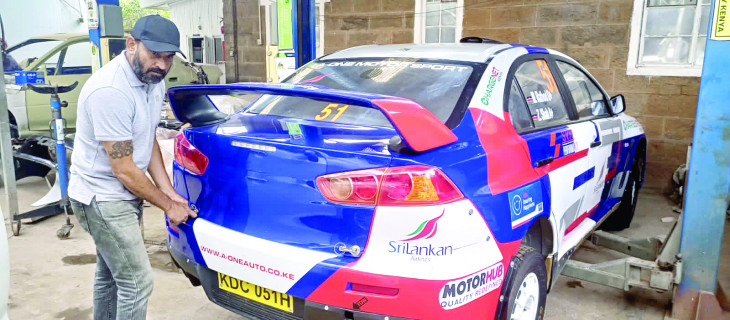 Former Division Two contender Minesh set to make WRC Safari Rally comeback